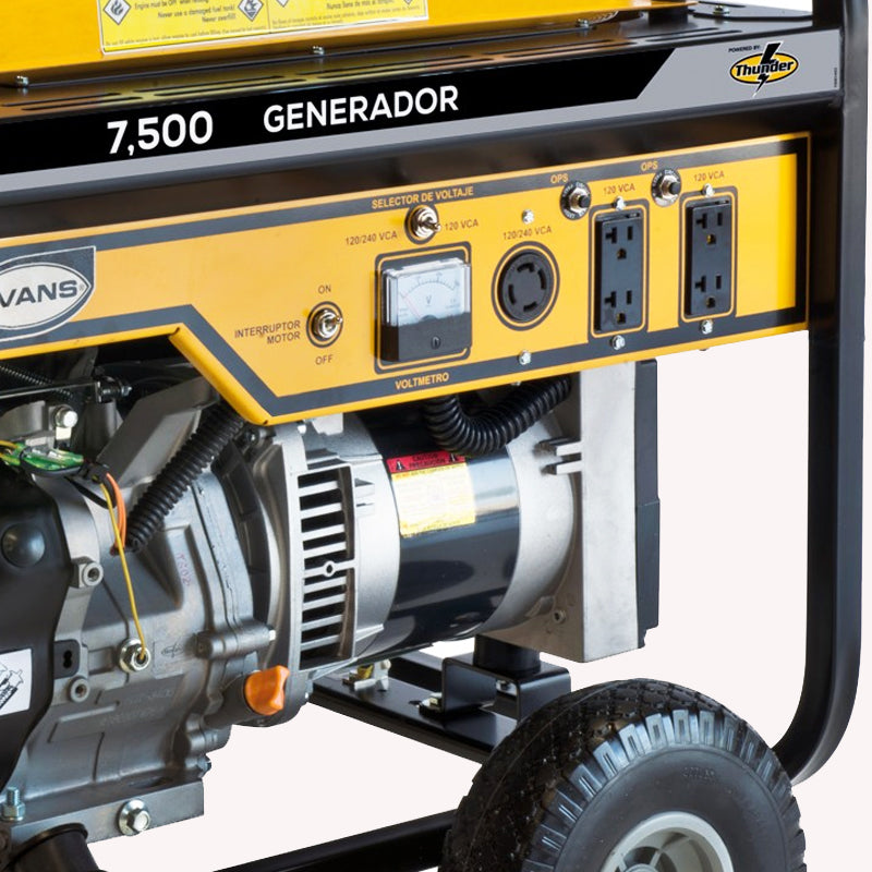 Generador Monofásico De 7 500 W De 13 Hp G75Mg1300Thw Evans