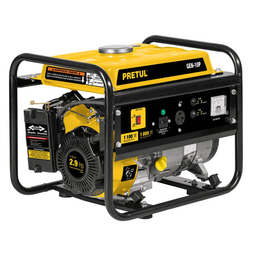 Generador Portátil 1.1 Kw Motor A Gasolina, Pretul