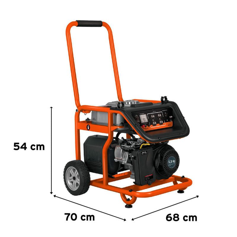 Generador Portátil 1.5 Kw Motor A Gasolina, Truper