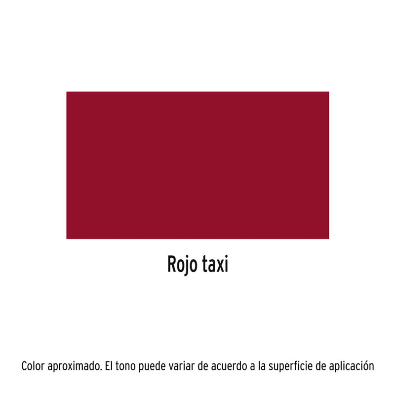 Pintura En Aerosol, Rojo Taxi, Bote Esbelto, 400 Ml