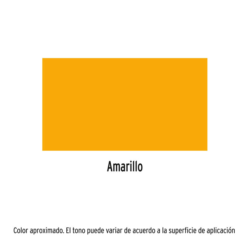 Pintura En Aerosol, Amarillo, Bote Esbelto, 400 Ml