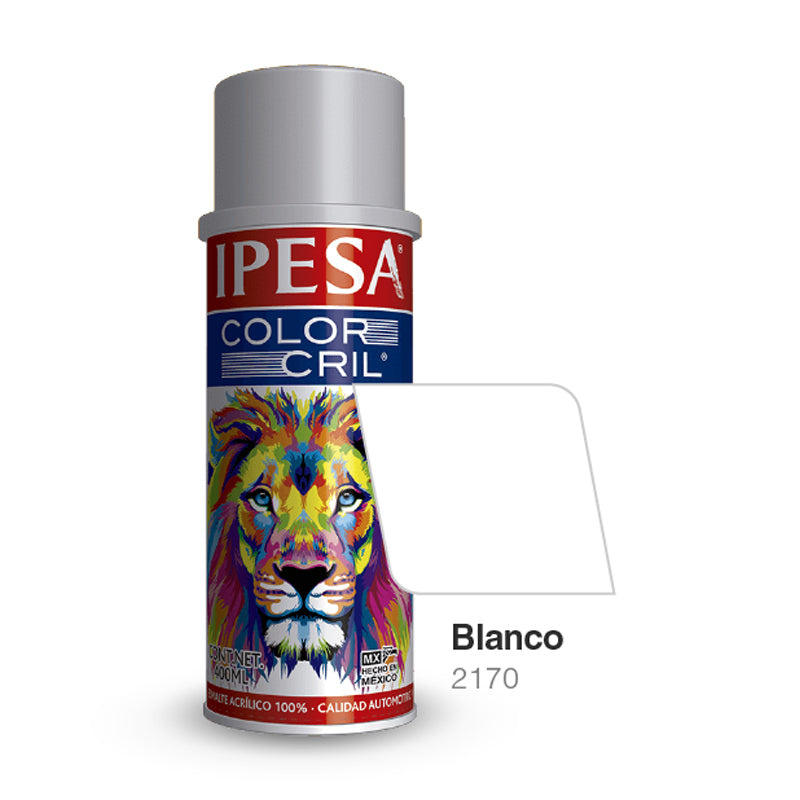 Pintura En Aerosol Color Blanco Brillante