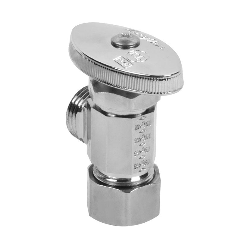 Llave De Control Angular De 1/2" T.C X 1/2" M Ip104 Coflex