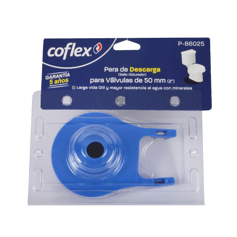 Pera De Descarga De 2" Color Azul Pb6025 Coflex