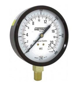 Manómetro Con Caratula De 3 1/2" De 0 A 21 Kg, 89100/214 Metron