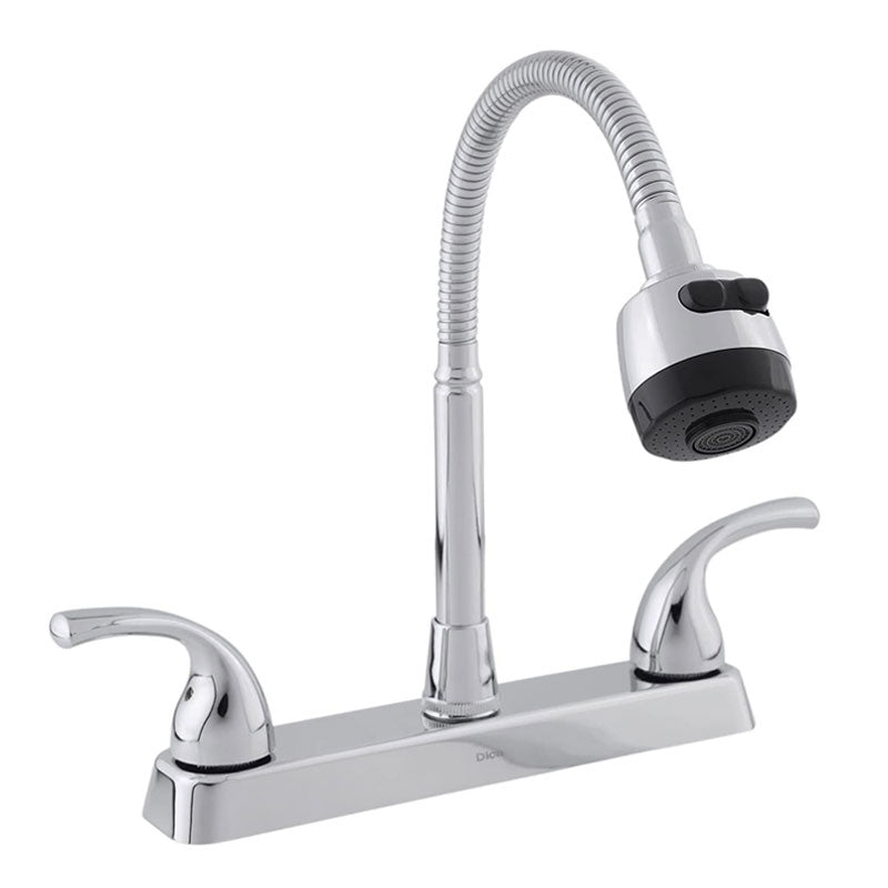 Mezcladora Abs 8" Para Fregadero Con Nariz Flexible 4336TS, Dica