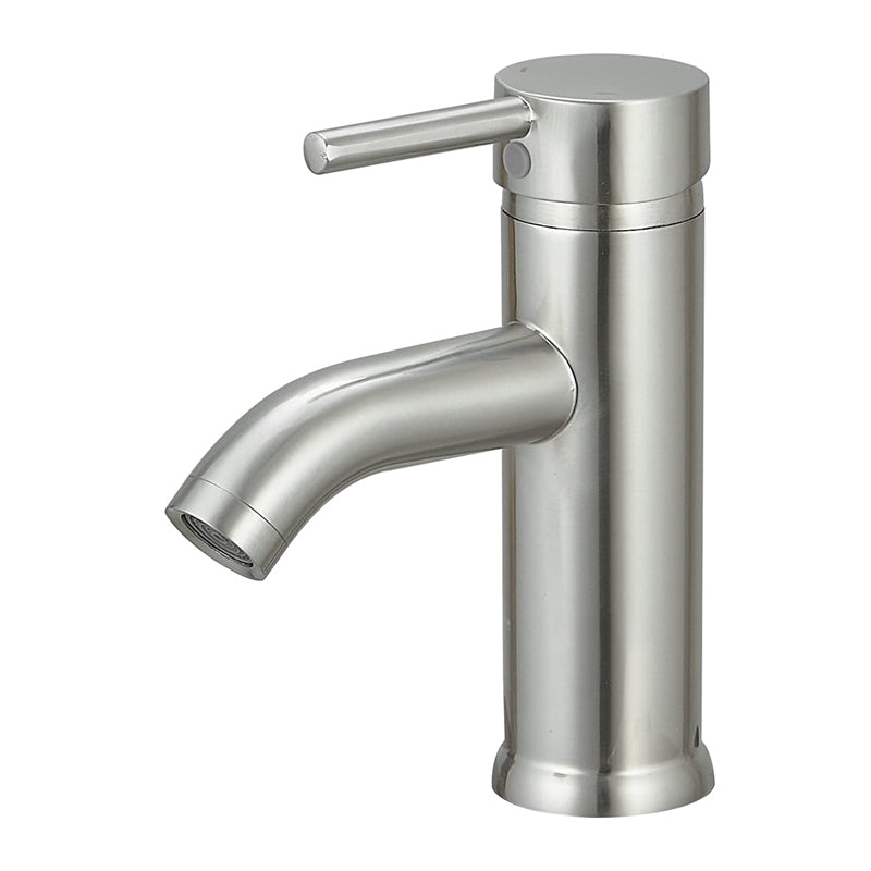 Monomando Para Lavabo Monreale Cromo Corto Rrnr Metlaflu 4051