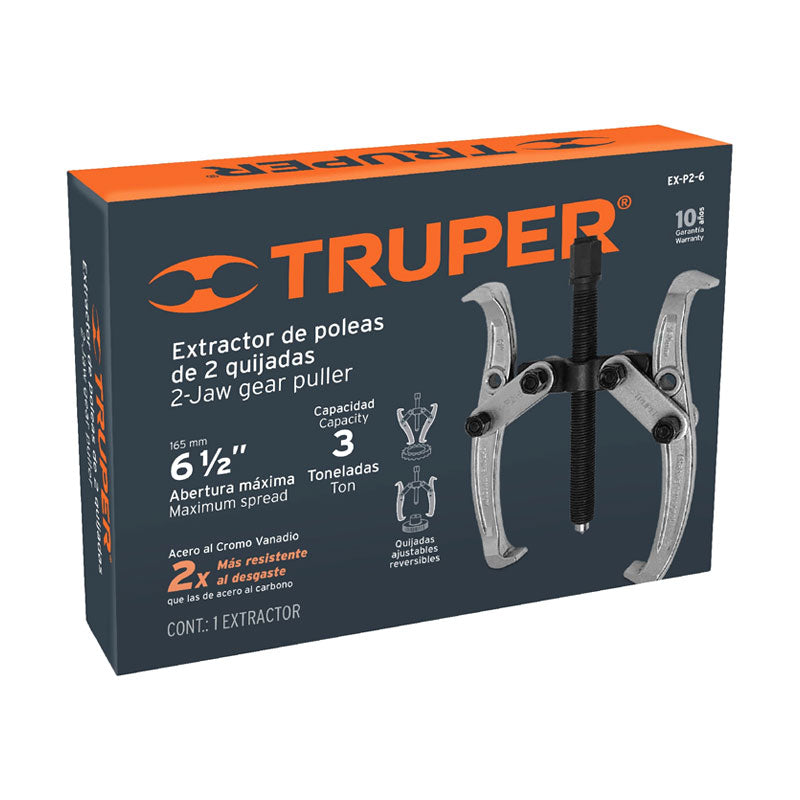 Extractor De Poleas, 2 Quijadas, 6", Truper