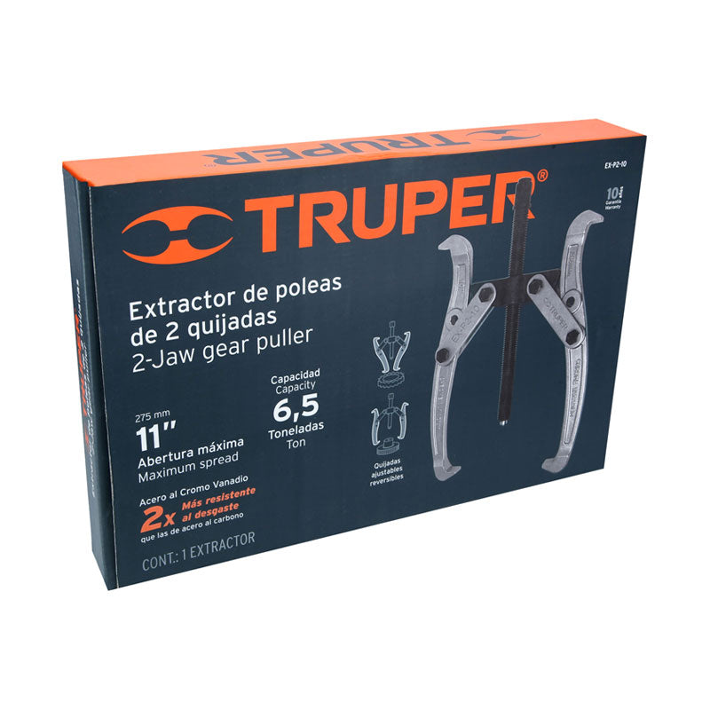 Extractor De Poleas, 2 Quijadas, 10", Truper