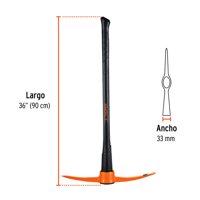 Zapapico 5 Lb Con Mango De 36", Truper