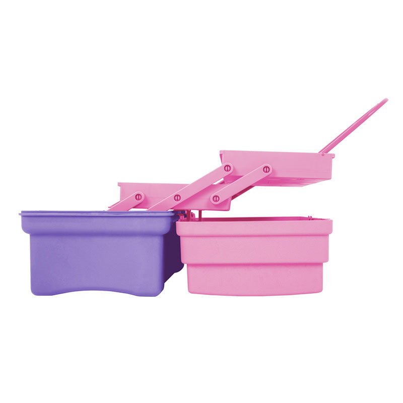 Caja Cosmetiquera 14", Rosa/Morado, Pretul