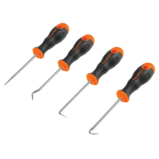 Juego De 4 Puntas Y Ganchos Multiusos, Truper