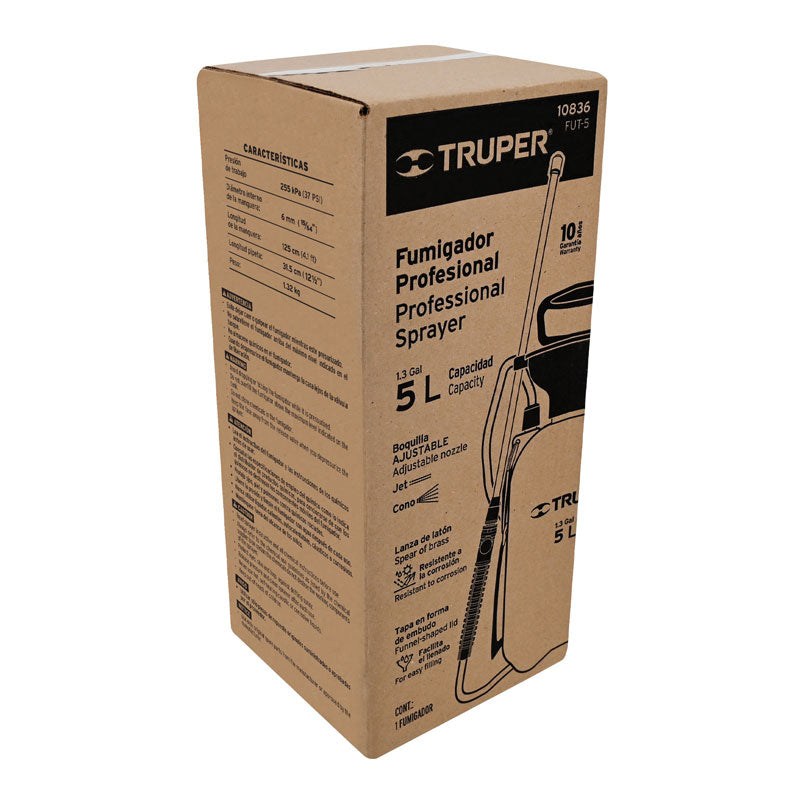 Fumigador Jardinero 5 L (1.3 Gal), Truper