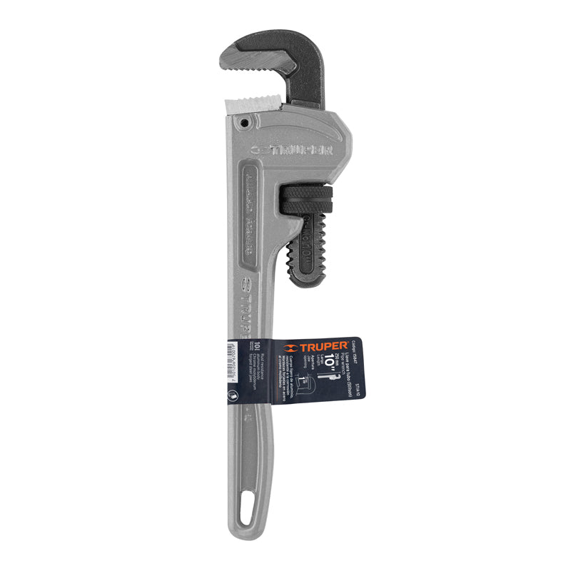 Llave Stilson 10" Cuerpo De Aluminio 15847, Truper