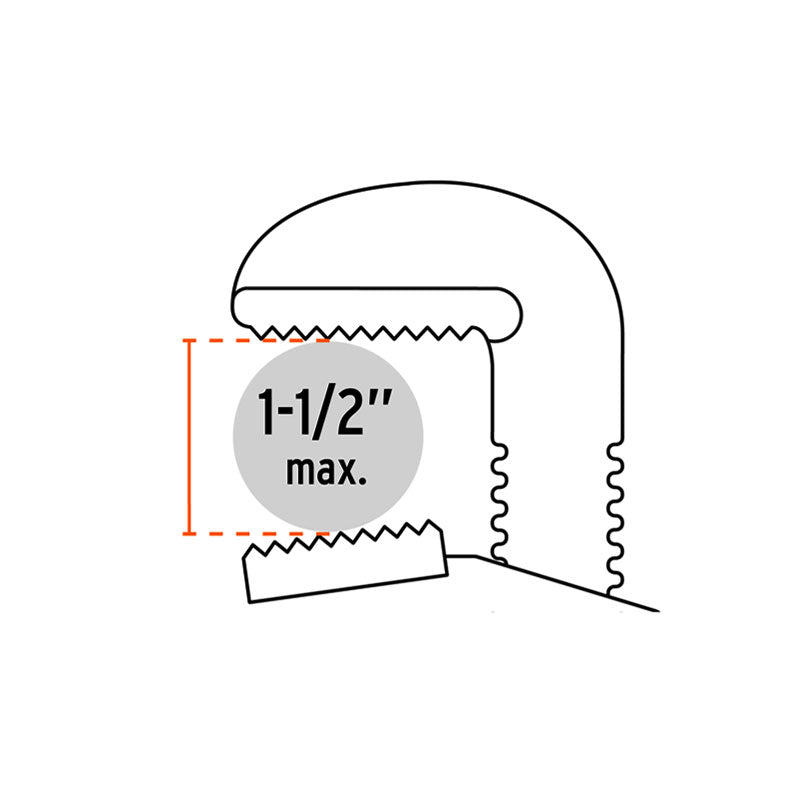 Llave Stilson 14" Cuerpo De Aluminio, Truper