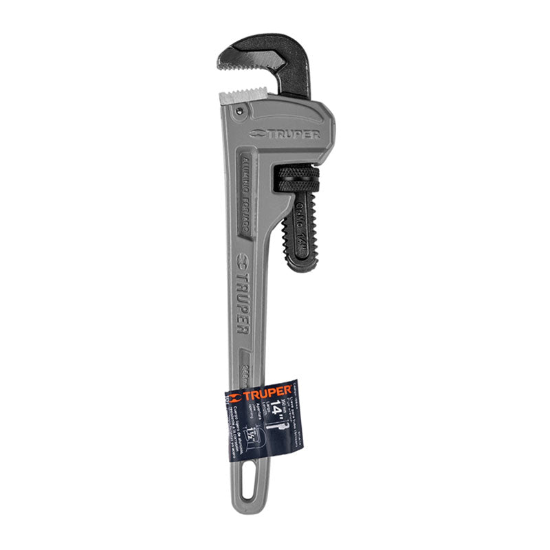 Llave Stilson 14" Cuerpo De Aluminio, Truper