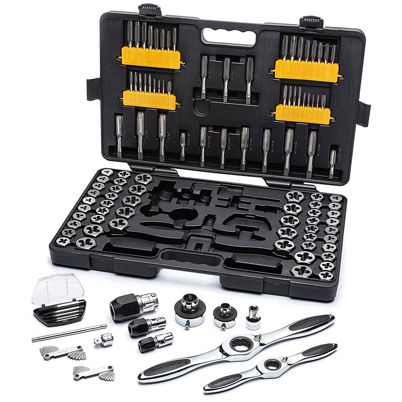 Juego De 114 Piezas De Machos Y Matrices De Trinquete Métrico/Sae, 82812 Gearwrench