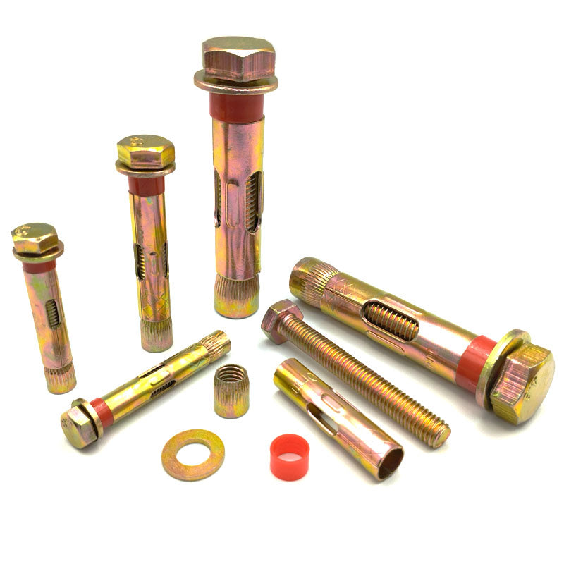 Taquete Expansor Con Tornillo Hexagonal M 12 X 80 Para Broca 16 M