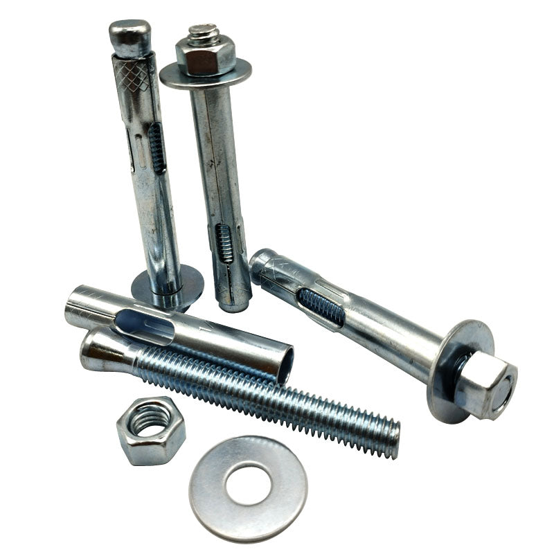 Taquete Expansivo Galvanizado Con Tornillo 5/16" X 2 1/2"