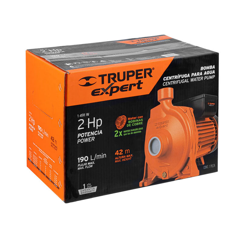Bomba Centrífuga Para Agua Modelo Europeo, 2 Hp, Expert