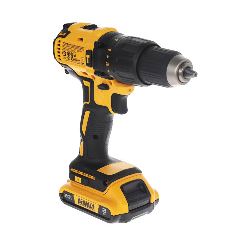 Taladro Percutor Atornillador De 1/2” Inalámbrico De 20V Max Dewalt Dcd7781D2B3