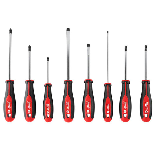 Juego De 8 Atornilladores De Mango Pelador 48 22 2708 Milwaukee