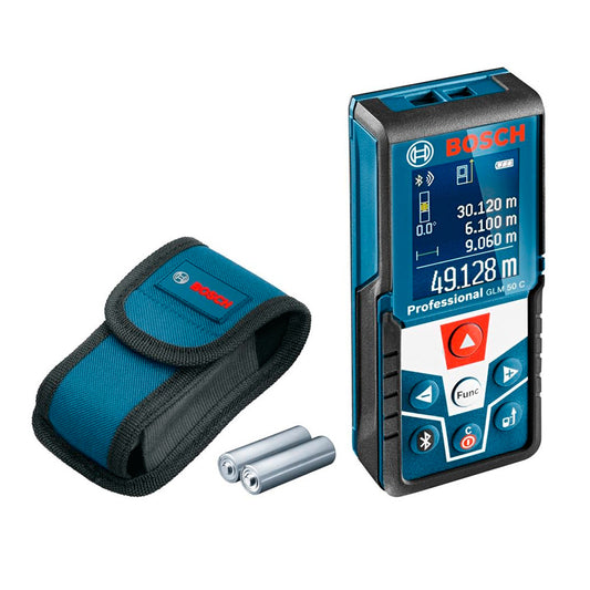 Medidor Láser Bosch Glm 50 C Alcance De 50M Con Bluetooth