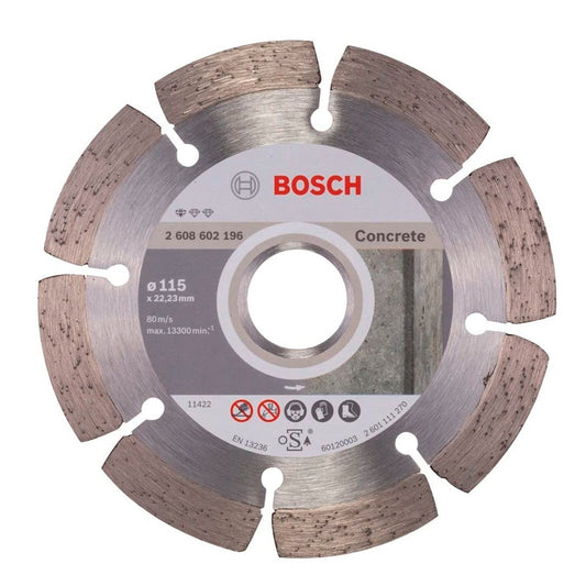 Disco Bosch Segmentado Std Concrete 115 Mm