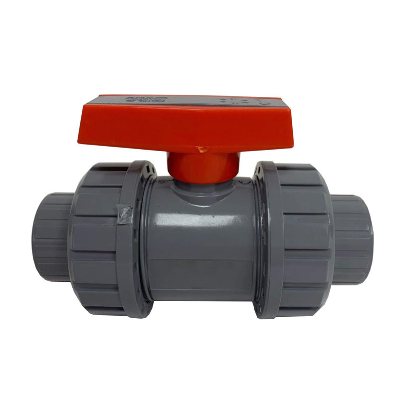 Válvula Bola De Pvc De 1/2" Cédula 80 Para Cementar / Roscar Ld