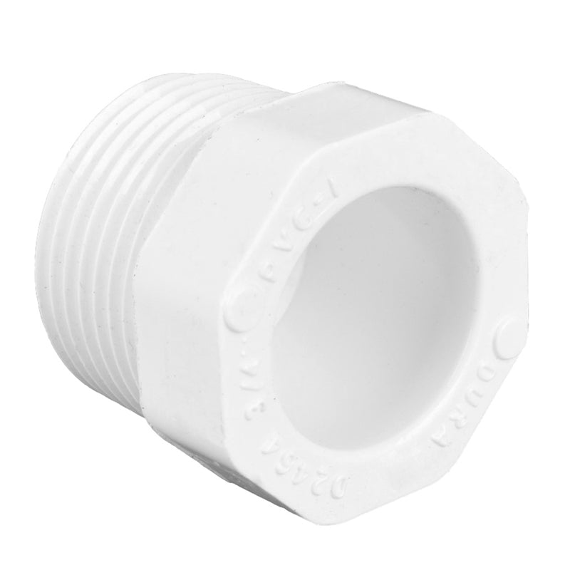 Tapón Macho Roscado De 2" De Pvc Hidráulico Cédula 40