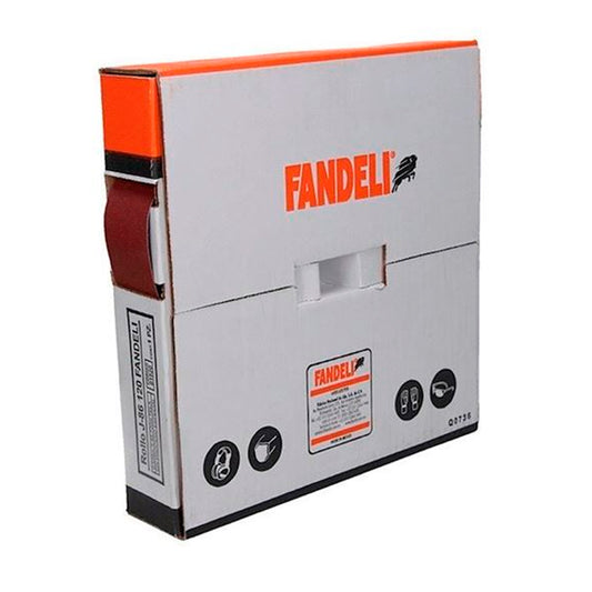 01920 Lija En Rollo 45.72 Mt X 1.1/2" G120 Fandeli