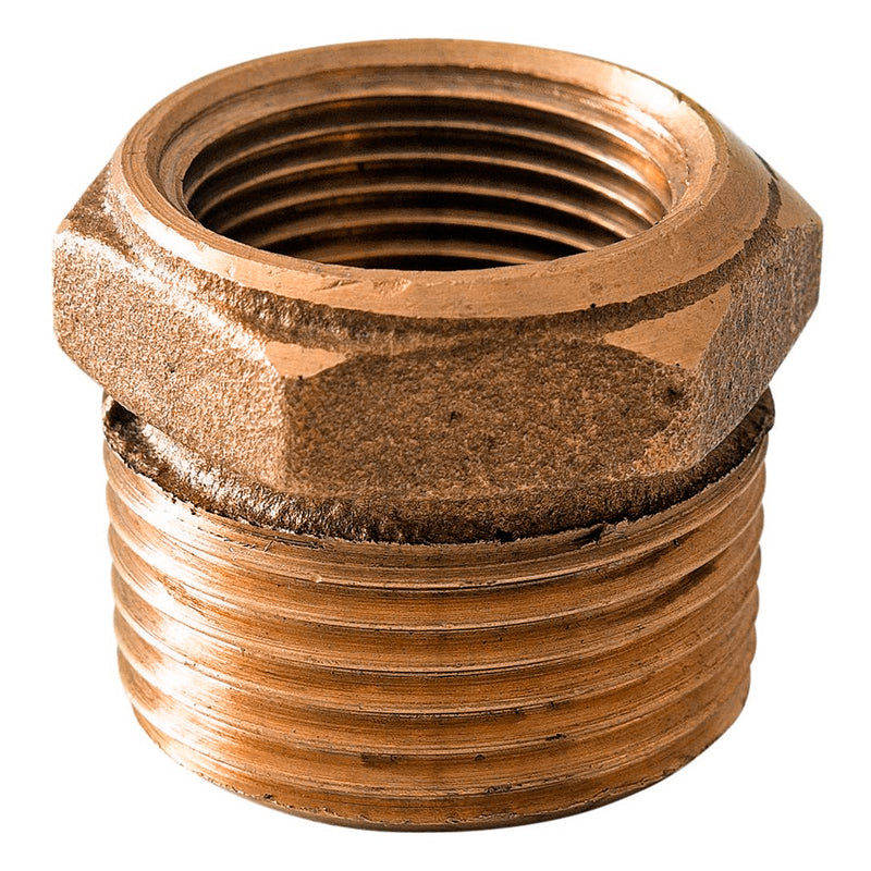 Reducción Bushing Bronce 3/8" X 1/4" Npt