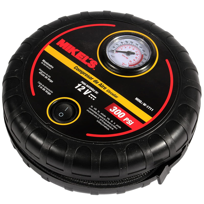 Mini Compresor Aire 250Psi Cable 3Mt W 1711 Mikels