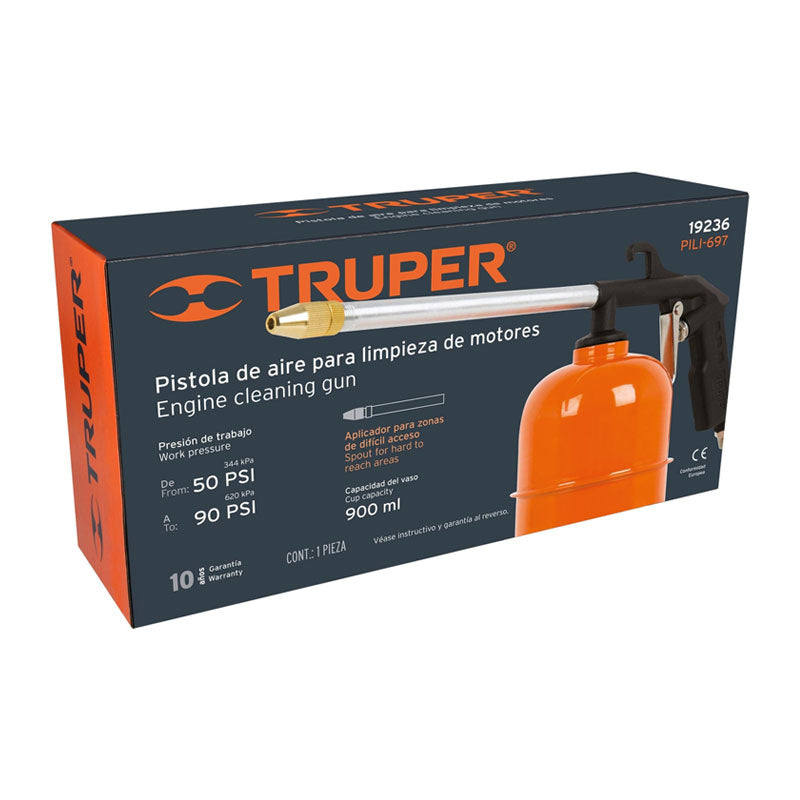 Pistola Para Limpieza De Motores, Truper