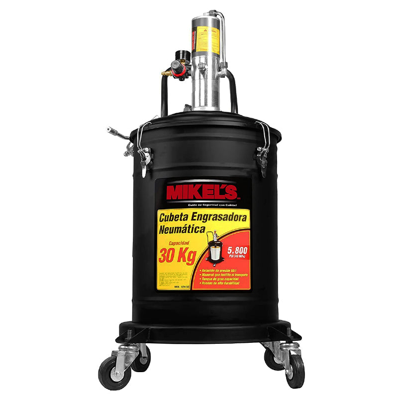 Cubeta Engrasadora Neumática 30 Kg Cen 30 Mikels