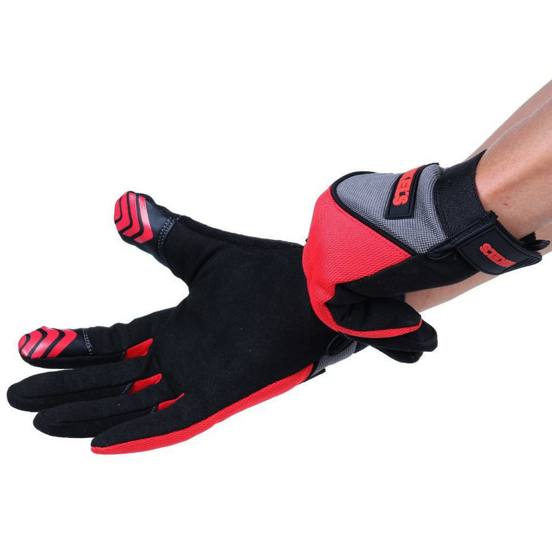 Gm 2 Guante Mecánico Piel Sintética Mediano Mikels