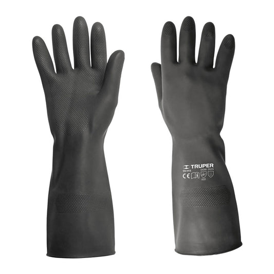 Guantes De Neopreno P/Manejo De Químicos, Grandes, Truper