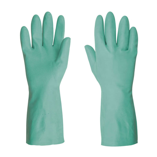 Guantes De Nitrilo Verde, Multiusos, Medianos, Truper