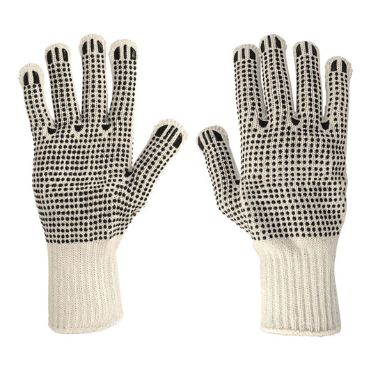 Guantes De Algodón Con Puntos De Pvc En Palma Y Dorso,Pretul