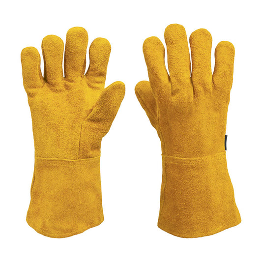 Guantes De Carnaza, Largos, Unitalla, Truper