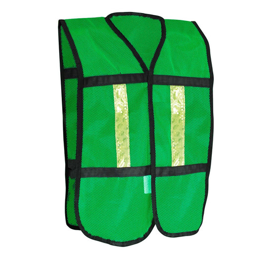 Chaleco Malla Verde Reflejante Textil Bic Jyrsa Sr 1010Vcrl
