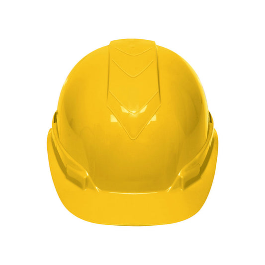 Casco De Seguridad, Ajuste De Matraca, Amarillo, Truper