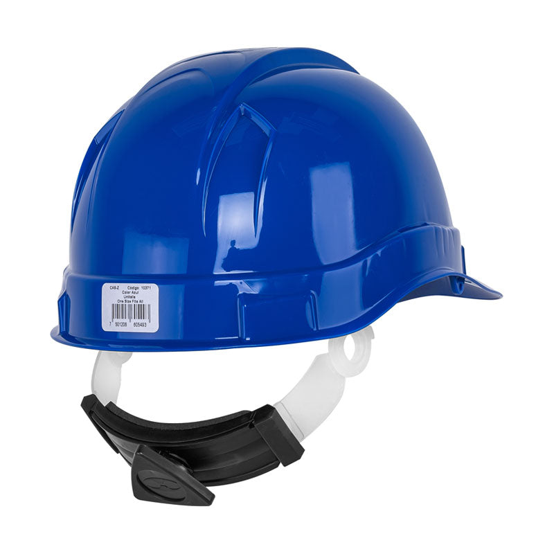 Casco De Seguridad, Ajuste De Matraca, Azul, Truper