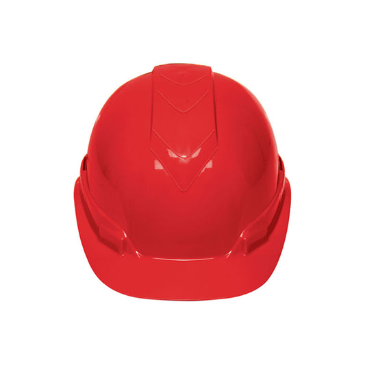 Casco De Seguridad, Ajuste De Matraca, Rojo, Truper
