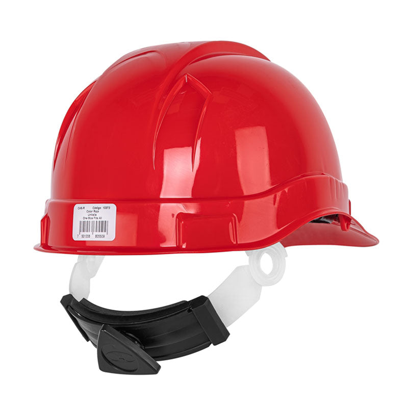 Casco De Seguridad, Ajuste De Matraca, Rojo, Truper