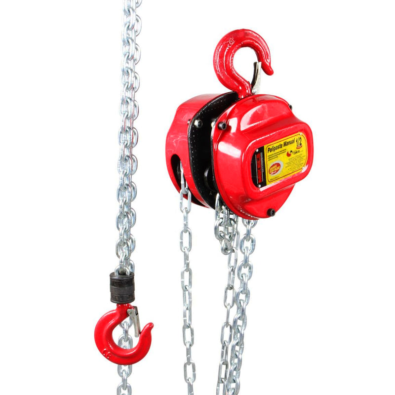 Polipasto Manual 500 Kg 3 Mt Polm 05 Mikels Xper