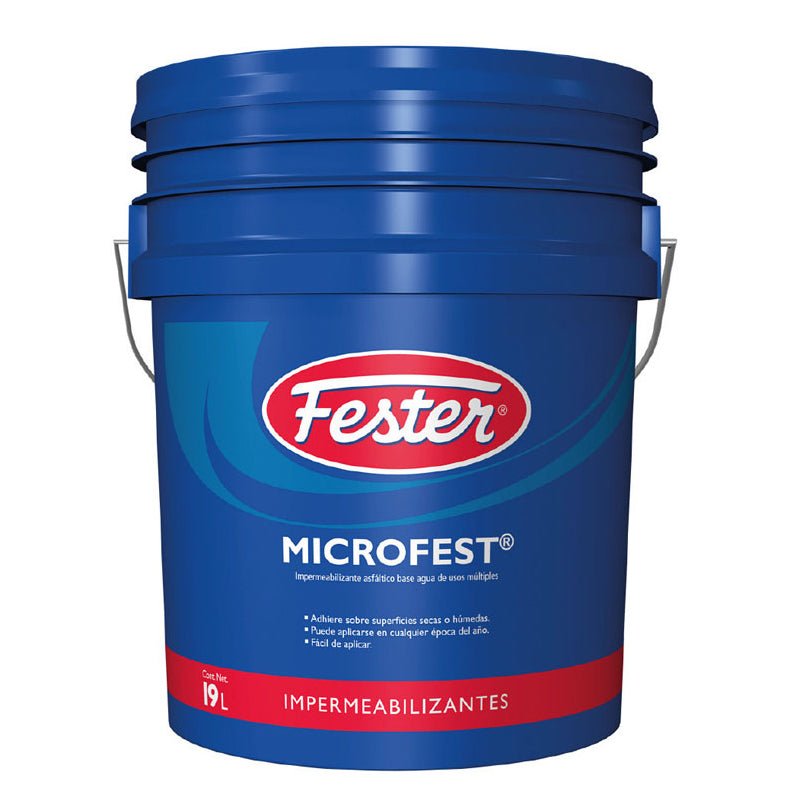Fester Microfest De 19 Litros - Tool Ferreterías / Ferretodo - Herramientas y material de construcción.
