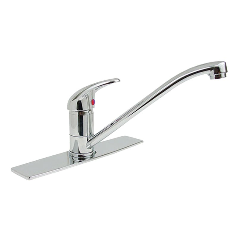 Mezcladora Monomando Para Fregadero Al Piso De Cromo, 7Mq Rugo - Tool Ferreterías / Ferretodo - Herramientas y material de construcción.