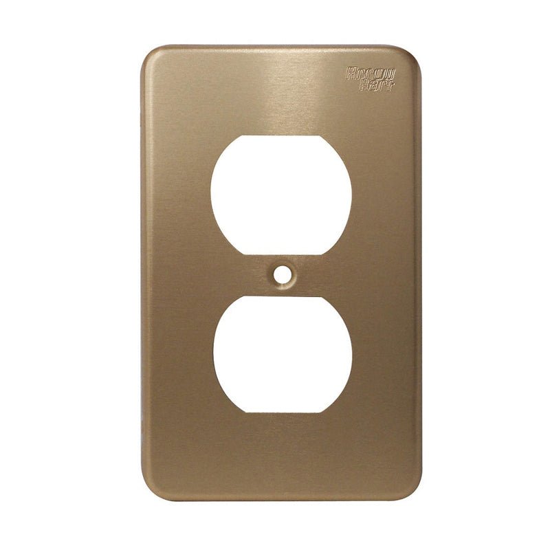 Placa De Aluminio Anod.P/Cto.Ocul.Duplex*357*Pb - Tool Ferreterías / Ferretodo - Herramientas y material de construcción.