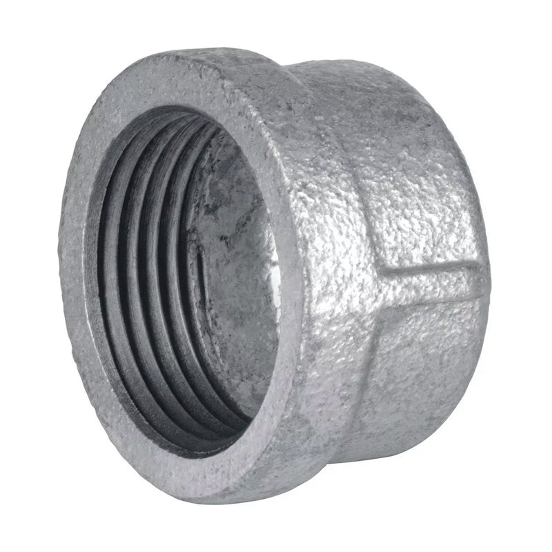 Tapón Capa 3/8" Negro Roscado - Tool Ferreterías / Ferretodo - Herramientas y material de construcción.